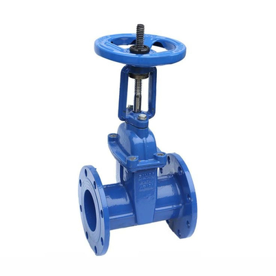 Pn10 DN20 탄력적인 좌석 플랜지 Cast Iron Rising Stem Wedge Gate Valve