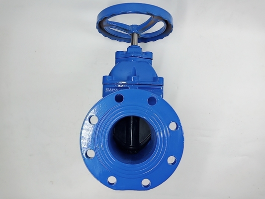 문짝 밸브 DN80 Pn16 Qt450과 싸우는 OEM ODM 전기 부드러운 밀봉 문짝 밸브 불