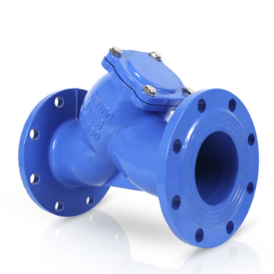 DIN/BS DN100 Pn10 Pn16 융통성 주사철 DIN3202 F1 플랜지 Y 스트레이너